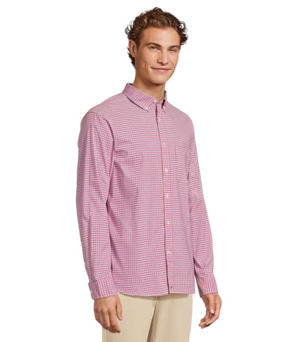 vineyard vines Men's Tradewind Check Performance Cotton Shirt2