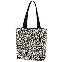 BBORGDC Bolsa de ombro moderna para mulheres, Leopardo/Jacquard
