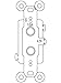 Classic Push Button Light Switch With Single Mother-Of-Pearl Inlay