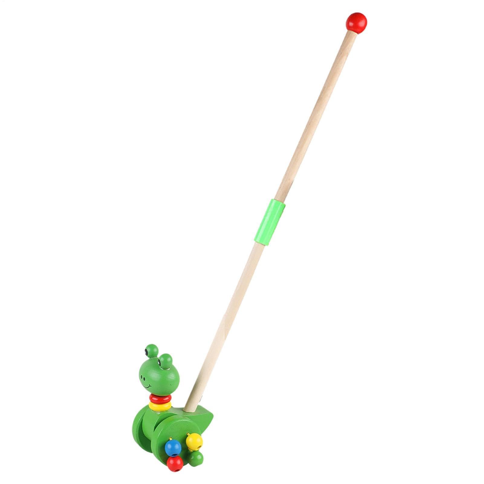 Kids Push Toy | Pull Along Cartoon Folding Walker,Kids Push Pull Walking Learning Toys - for Boys Girls Indoor Bedroom Living Room Garden Yard Birthday