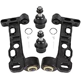 KUIPERAUTO 4PCS Front Lower Control Arm Suspension Kits K641134 K641135 Compatible with 04-07 Buick Rainier, Chevy Chevrolet SSR/Trailblazer, GMC Envoy, Isuzu Ascender, Saab 9-7X, Oldsmobile Bravada