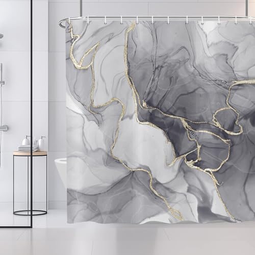 ASDCXZ Marble Shower Curtain 180x180 cm