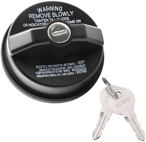Locking Gas Fuel Tank Cap Cover 77300-47020 For Chevy GMC - Foto 8