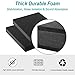 2-Pack for 8''- 10'' Studio Monitor Noise Isolation Pads Subwoofer Platform Speaker Riser 3-Layer Acoustic Stand Foam Stereo Vibration Isolation Stabilizer Base (15.5'' x 13'')