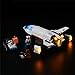 Price comparison product image LODIY LED Light Kit for Lego City Space Mars Research Shuttle 60226 - Lights Set for Lego 60226 (Not Include Lego Model)