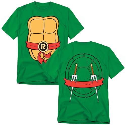 Popfunk Teenage Mutant Ninja Turtles Raphael Unisex T-Shirt, Kelly Green, L