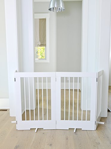 Cardinal Gates 4-Panel Tall Pet Gate Extension, White (4PX-WH) - Thumbnail 5