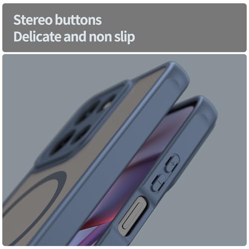 Image of Compatible with Moto G Play 2026 Case Cover,Compatible with MagSafe,Anti-Fall,Compatible with Motorola Moto G Power 2026 / Moto G 5G (2026) Cell Protective Phone Case Blue