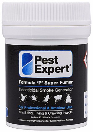 Pest Expert Super Fumer Cluster Fly Killer Smoke Bomb - Formula 'P' Cluster Fly Killer from