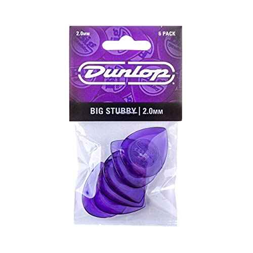 Dunlop Big Stubby Picks, 2.0mm