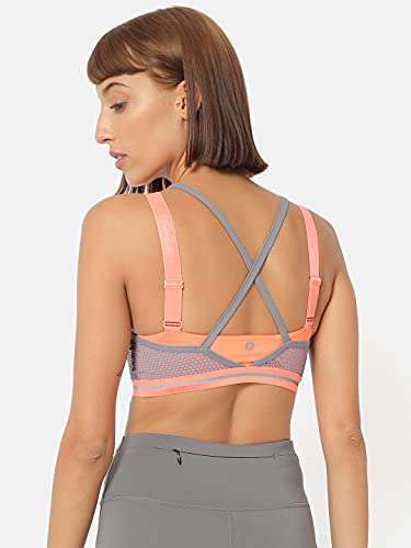 Image of Cultsport Women's Polyester Formfit High Impact Cleo Sports Non Padded Wire Free Bra