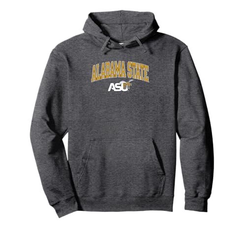 Alabama State Hornets Arch Over Officially Licensed Pullover Hoodie