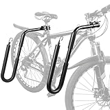 DTNESS Bicycle Surfboard Racks, Bike Surf Board Holder for Shortboards, Longboards, SUP Paddleboards, Skis, Windsurfing Boards, Outdoor Sports Surfing Wakeboard Carrier Mount for Bike