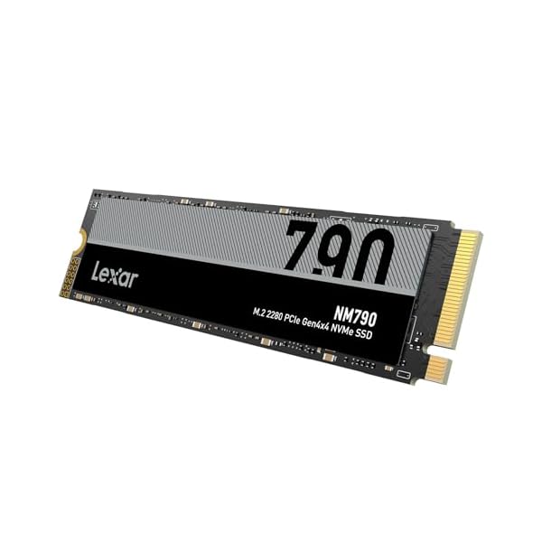 Lexar NM790 2 TB SSD, PCIe Gen4x4 M.2 hasta 7.400 MB/s