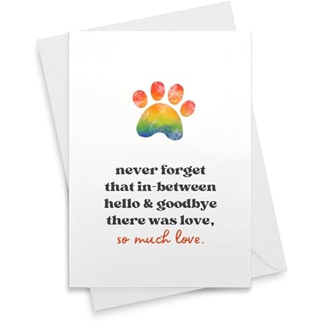 Thoughtful Cat Bereavement Sympathy Card [00933]