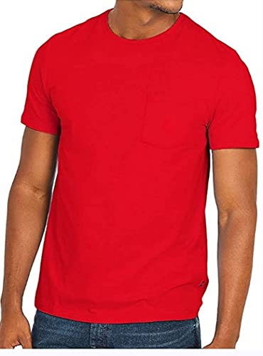 Russell Athletic Men's Big & Tall Short Sleeve T-Shirt,Cardinal Red,3X Tall