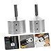 PRETYZOOM Efficient Power Drill Tube Cleaner Brush Industrial Grade Brush Set for Metal Tube Cleaning Easy to Attach