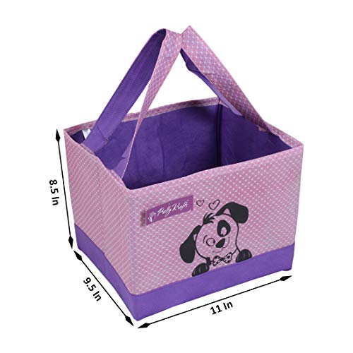 Image of PrettyKrafts Storage Box Set of 2 Open Impreio Pink Printed