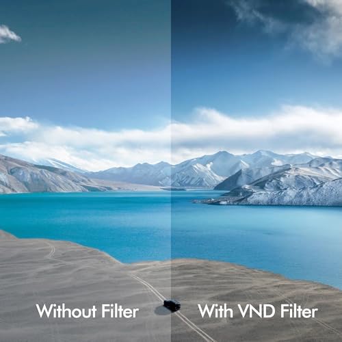 Image of Magnetic Variable ND2-ND32 ND Lens Filter (VND 1-5 Stops) for for iPhone 17 Pro /Pro Max - Neutral Density Effect Filter (Requires GiAi Magnetic Case - Sold Separately)
