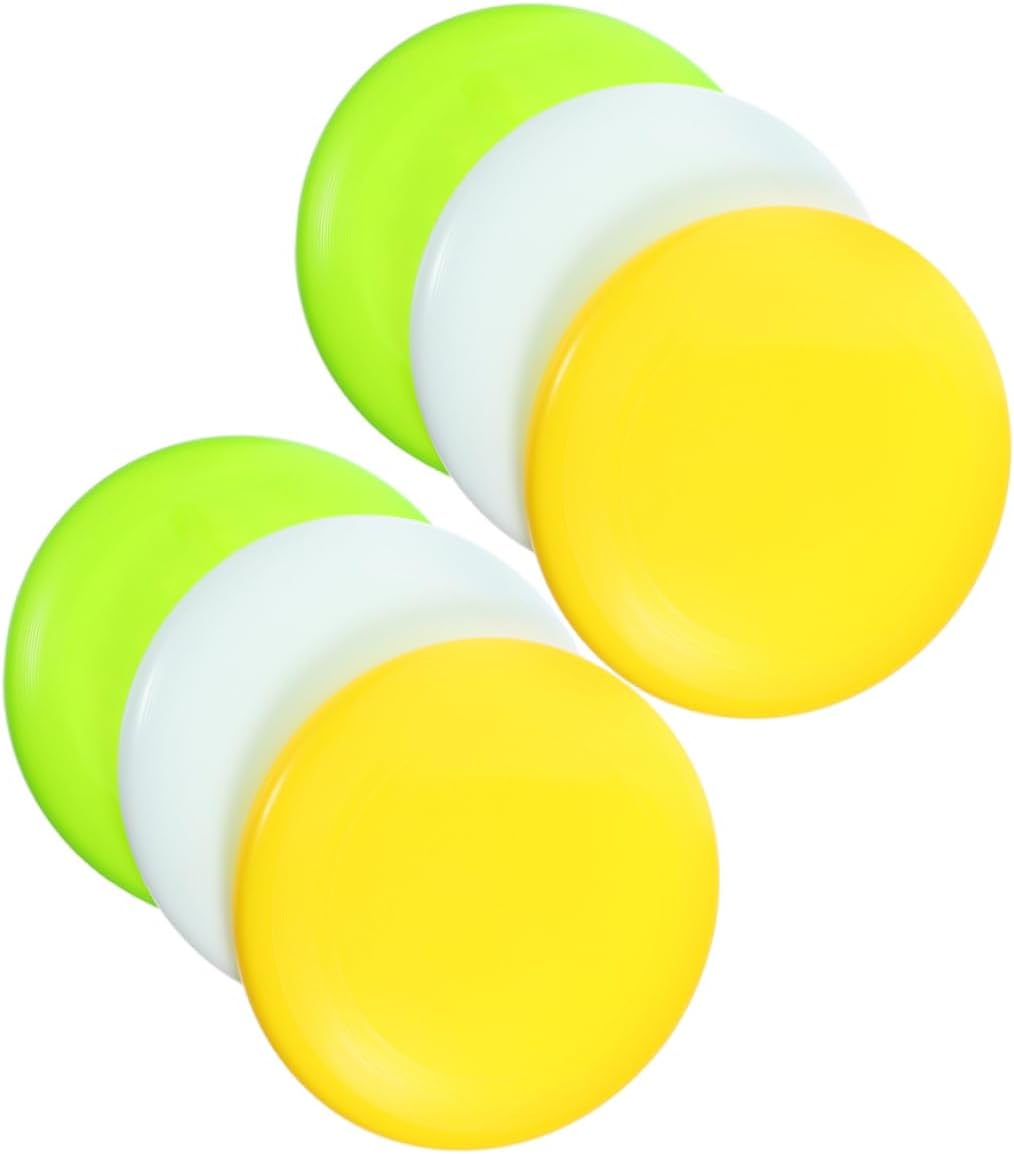HANABASS 6pcs Softball Pitching Training Discs Vibrant Practice Aid for Team Training Pe Material Enhances Pitch Mechanics for Positions