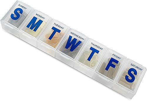 Weekly Pill Organizer - 7-Day Pill Planner Extra Large Pill Planner and Daily Pill Organizer and Medicine Reminder… - Image 6