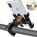 Produktbild CHARLLEAN Handyhalterung Fahrrad Aluminium Handyhalter mit 360° Rotation Motorrad Handyhalterung Universal Anti-Shake Fahrradhalterung für 4.0-6.5 Zoll Smartphone GPS Andere Geräte