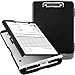for Storage Clipboard with Pen Holder, Heavy Duty Plastic, Low Profile Clip
