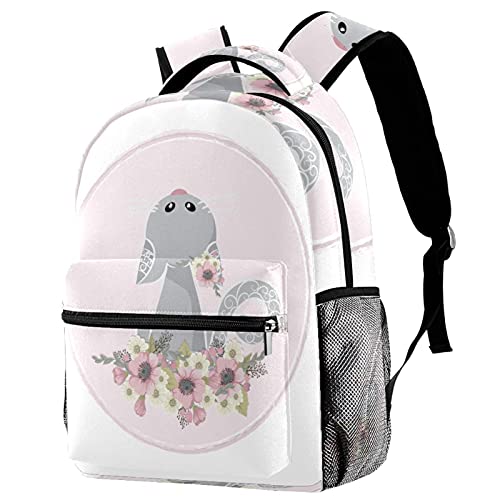 Sac à dos de voyage chat multicolore pour filles et garçons
