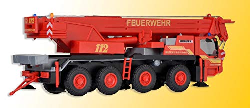 Kit Camion pompier Liebherr LTM 1054/4 Kibri : créez un diorama de secours au 1/87 ho