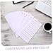 BCOATH 60pcs Budget Sheets for Daily Expense Tracking Convenient Budget Pads for Easy Use Cash Management for Household Budgeting