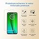Shunwige Displayschutz aus gehärtetem Glas, entworfen für Moto G7, gehärtetes Glas / Ausrichtungsrahmen / kratzfest / deckt nur den Anzeigebereich ab