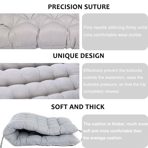 Coussin de canapé imperméable en coton avec sangles de fixation