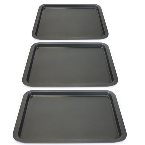 Non Stick Baking PAN Tray Roasting Kitchen Roaster Bake TIN Oven Dish NEW Ware (38CM)