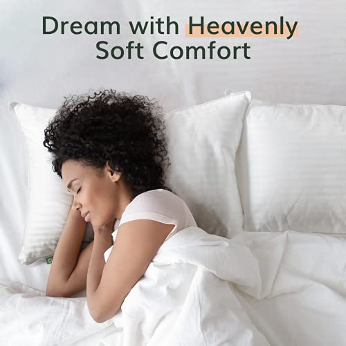 Pillows For Sleeping - King Size, 2 Pack - Premium Down Alternative, Hotel Bed Pillow Set - Luxury, Plush Cooling Gel Pillow, Hypoallergenic - Reduces Neck Pain, Perfect For Back & Side Sleepers #TOP1