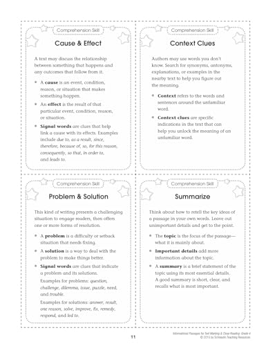 Informational Passages for Text Marking & Close Reading: Grade 4: 20 Reproducible Passages With Text-Marking Activities That Guide Students to Read Strategically for Deep Comprehension - Image 6
