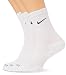 Nike Men's Dri-Fit Cotton Cushioned Socks X-Large (shoe size 12-15) (White)