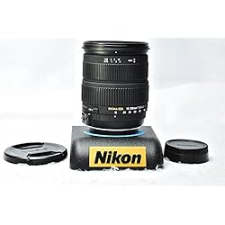 Objetivo Sigma 18 250 Para Nikon Sigma 18-200mm f/3.5-6.3 DC OS HMS - Objetivo para Nikon (Distancia Focal 18-200mm, Apertura f/6.3, estabilizador, diámetro: 72) Negro