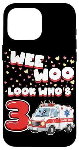 Wee Woo Look Who Is 3�� �~�}�� 3�΂̒a���� �X�}�z�P�[�X iPhone 16 Pro Max �p