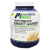 Performance Inspired Nutrition Smart Mass Gainer – 50G Protein, 900 Calories, Creatine, L-Glutamine & Digestive Enzymes – Muscle Growth & Recovery – Vanilla Bean Ice Cream – 6 lb