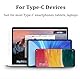 Adapter USB C auf USB, OTG Typ C auf USB USB C Kabel, USB C Adapter, kompatibel mit iPhone 16/15 Pro Max, iPad Pro, MacBook Pro, Samsung Galaxy S24/S23, Note 20 Ultra, Google Pixel, Huawei P50