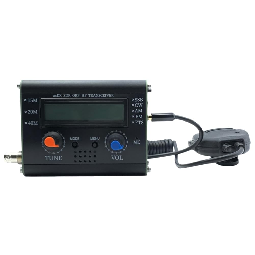 USDX SDR ORP HF R1.02W 5W 40M 15M 20M 3 pasma SDR Wszystkie tryby USB, LSB, CW, HF SSB QRP Transceiver z mikrofonem