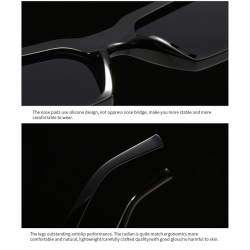 Lunettes de soleil dégradées contre la fatigue oculaire design multicolore - 7