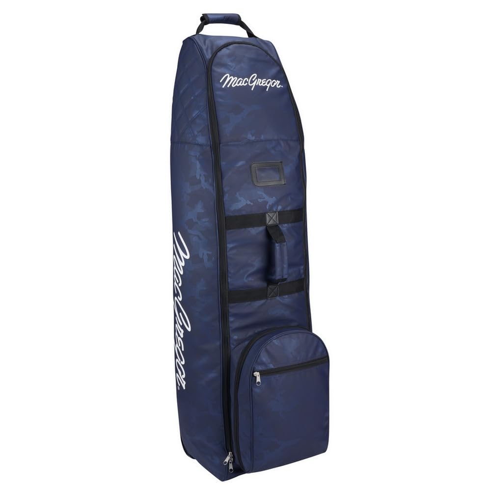 MacGregor Golf VIP Deluxe Wheeled Travel Cover Navy Camo
