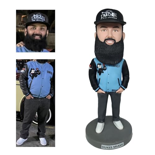 Yolie DZ100QS Stylishbobblehead Custom Bobblehead,Personalized Custom Full,Custom Personalized Unique Handmade Bobbleheads Figurine,Action Figure Based thumb #2