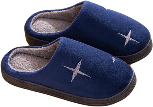 Women's Bedroom Slippers Memory Foam Embroidery Home Shoes Wool Lining Cute Winter3