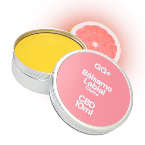 GG PLUS Labial Hidratante. Balsamo Labial 100mg. Cacao Labios Reparador. Vaselina Labios Cítrico 24H Suavidad. Manteca de Cacao. Lip Balm Cultivo Ecológico. Protector Labial de Manteca de Karité