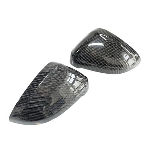 O~[ For A4 B9 A5 2017-2021 For One Pair Real Carbon Fiber Rearview Mirror Case Side Mirror Caps Shell