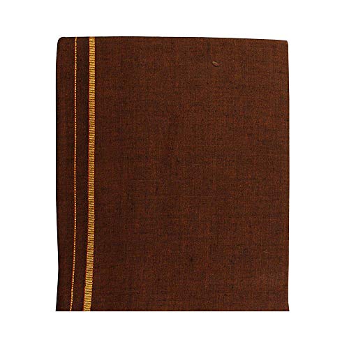 Fancy Border Colored Single Layer Pentex Dhoti Mundu Vesti 2.0mts