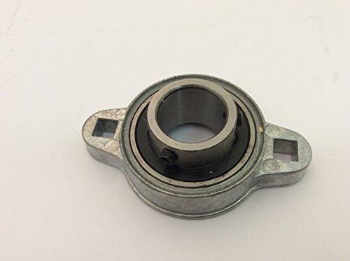 Dayton Flange Bearing, 2-Bolt, Ball, 1