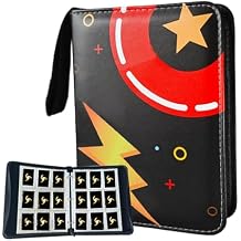 Trading Card Binder 9 Pocket, 900 Pockets 3-Ring Zipper Card Holder Binder with 50 Removable Sleeves, Card Book Album for Trading Cards. MTG, TCG, Gamer and Sports Cards